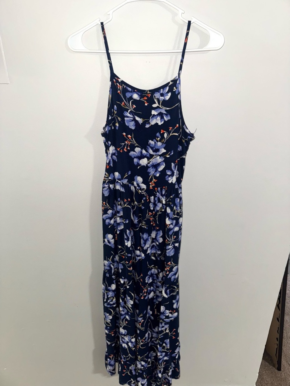 Band of gypsies Size Medium Blue Floral Dress